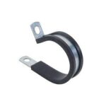 بست فلزی عایق دار یکطرفه 6 میلیمتر لوله خرطومی – عمده و تکی